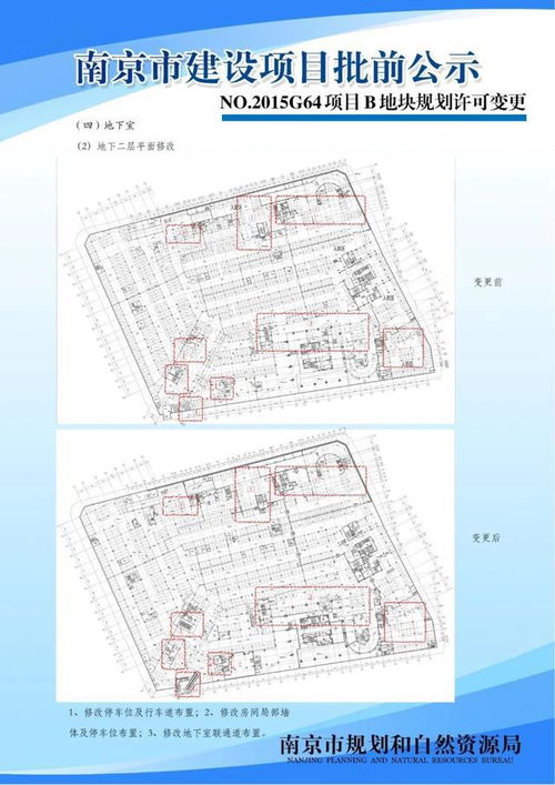 no.2015g64项目b地块规划许可变更批前公示